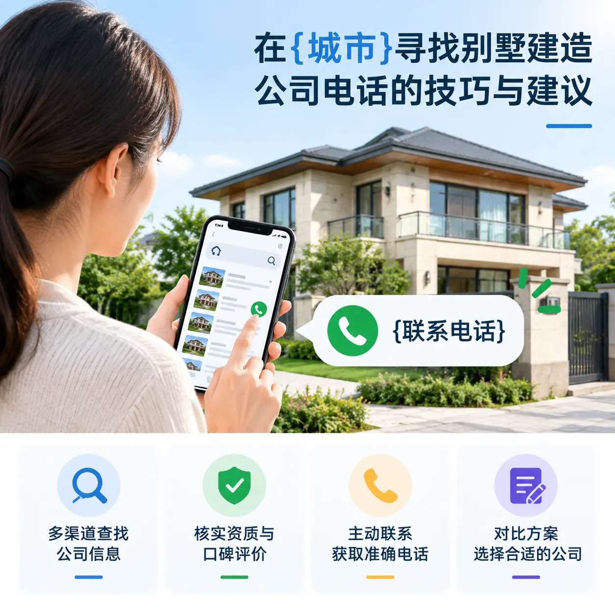 在贞丰寻找别墅建造公司电话的技巧与建议