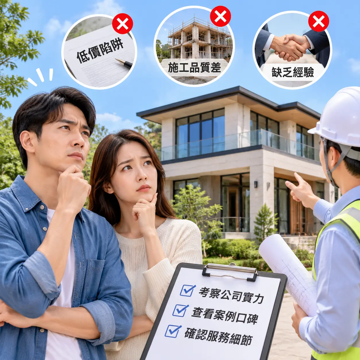 如何在 贞丰 选择最佳别墅建造公司推荐?